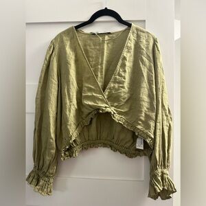 Zara Green Top